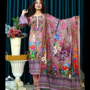 PAKISTANI INSPIRED MALHAR LAWN CODE 144