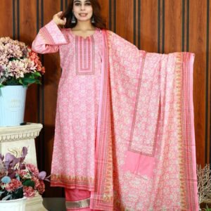 PAKISTANI INSPIRED MALHAR LAWN CODE CODE 157 PINK