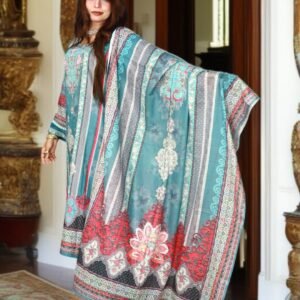 PAKISTANI INSPIRED MALHAR LAWN CODE CODE 172 LIGHT PASTE