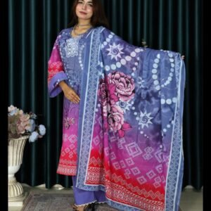 PAKISTANI INSPIRED EMBODARY MALHAR LAWN CODE 13