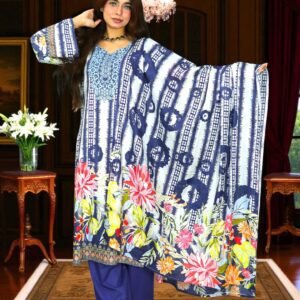 PAKISTANI INSPIRED MALHAR LAWN CODE 182