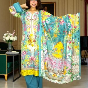 PAKISTANI INSPIRED MALHAR LAWN CODE 181