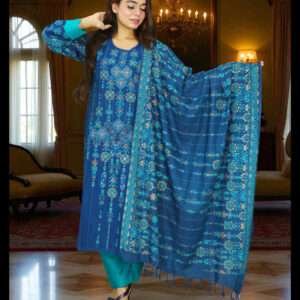 ANJAN COTTON CODE 52 Blue