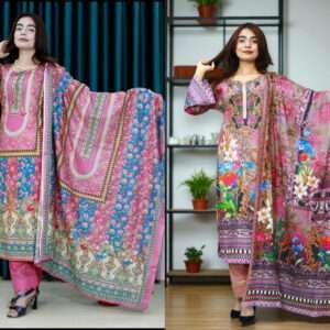 PAKISTANI INSPIRED MALHAR LAWN CODE 133+144