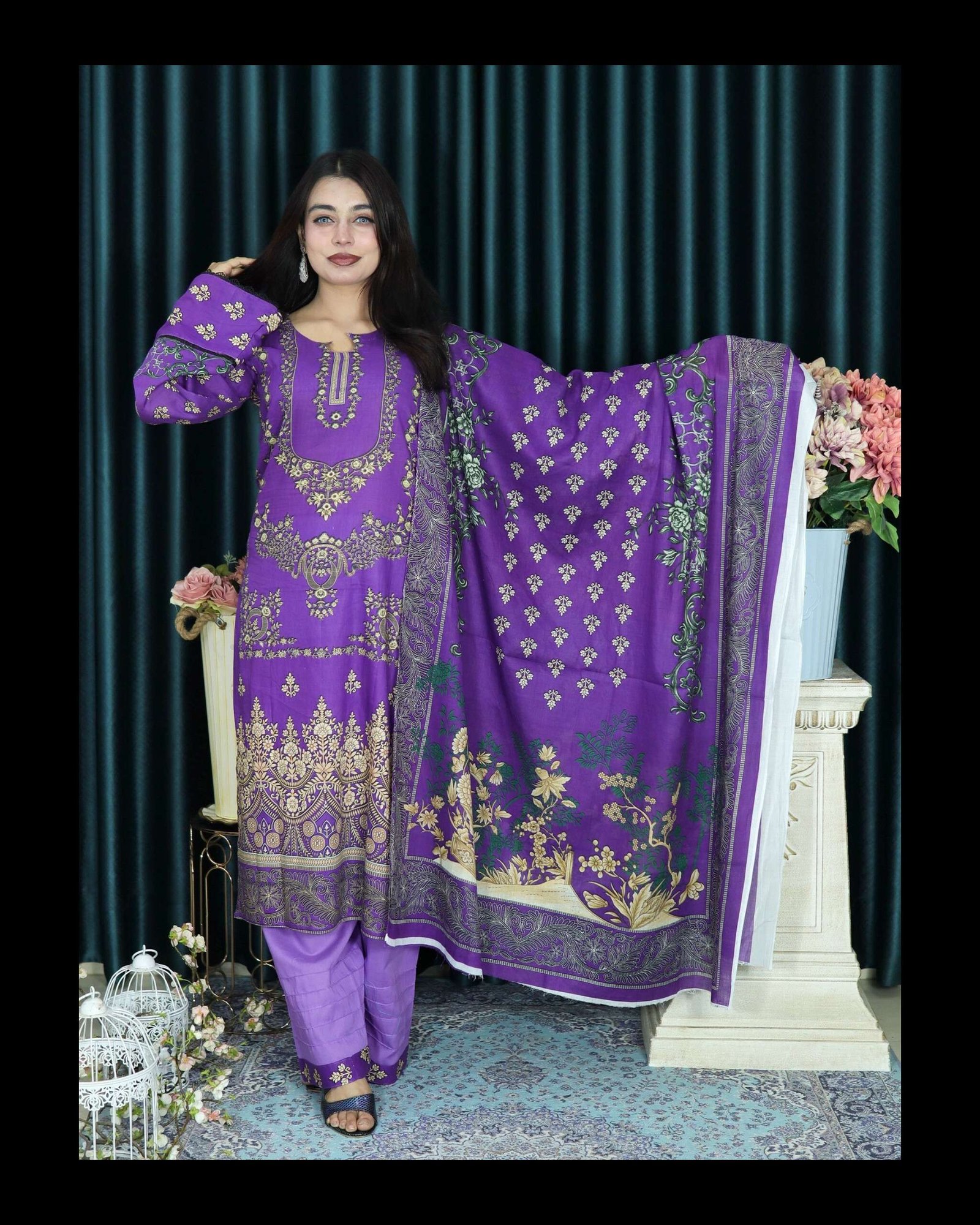 CLOUD SWISS LAWN 408 BEGUNI COLOUR